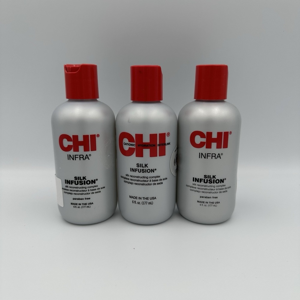 CHI INFRA  Silk Infusion Reconstructing Complex- 6oz‎ Set Of 3